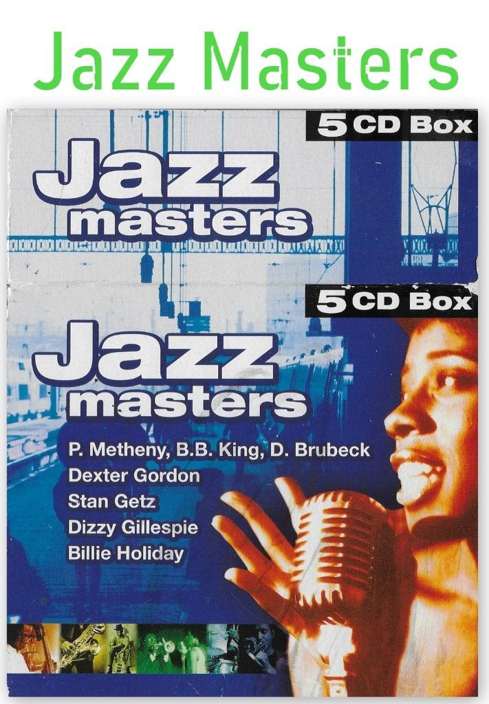 Cd Jazz Masters 5 CD Box, Cd's en Dvd's, Cd's | Jazz en Blues, Ophalen of Verzenden, Zo goed als nieuw, Jazz