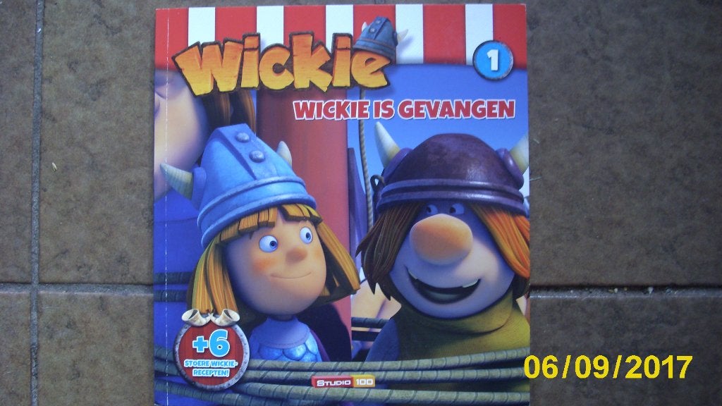 6 boekjes Wickie de viking studio 100 (de hele serie), Boeken, Verzenden, Fictie algemeen