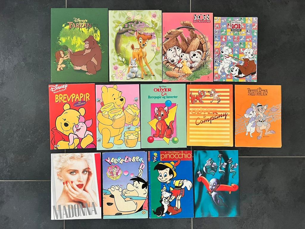 Disney stationerysets (briefpapier), Verzenden, Overige figuren, Zo goed als nieuw