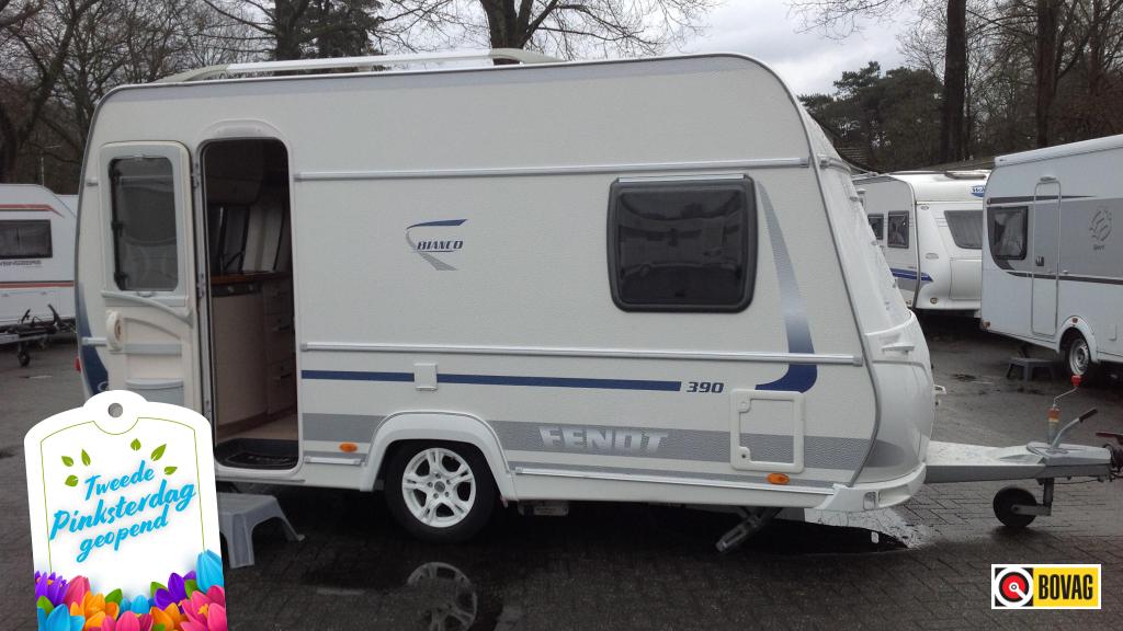 Fendt Bianco 390 FHS, Caravans en Kamperen, Caravans, Treinzit, Tot en met 3, Overige typen, Schokbreker