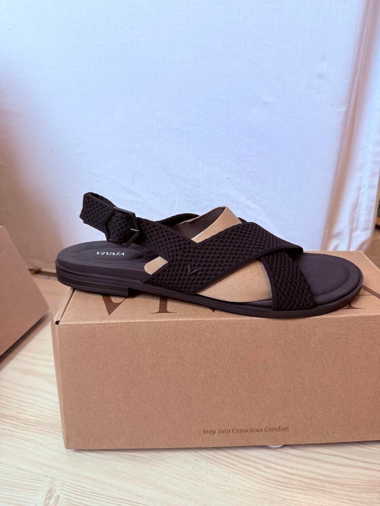 Vivaia Sandalen Maat 43 Dames - Zwart, N, Zwart, B, Zo goed als nieuw