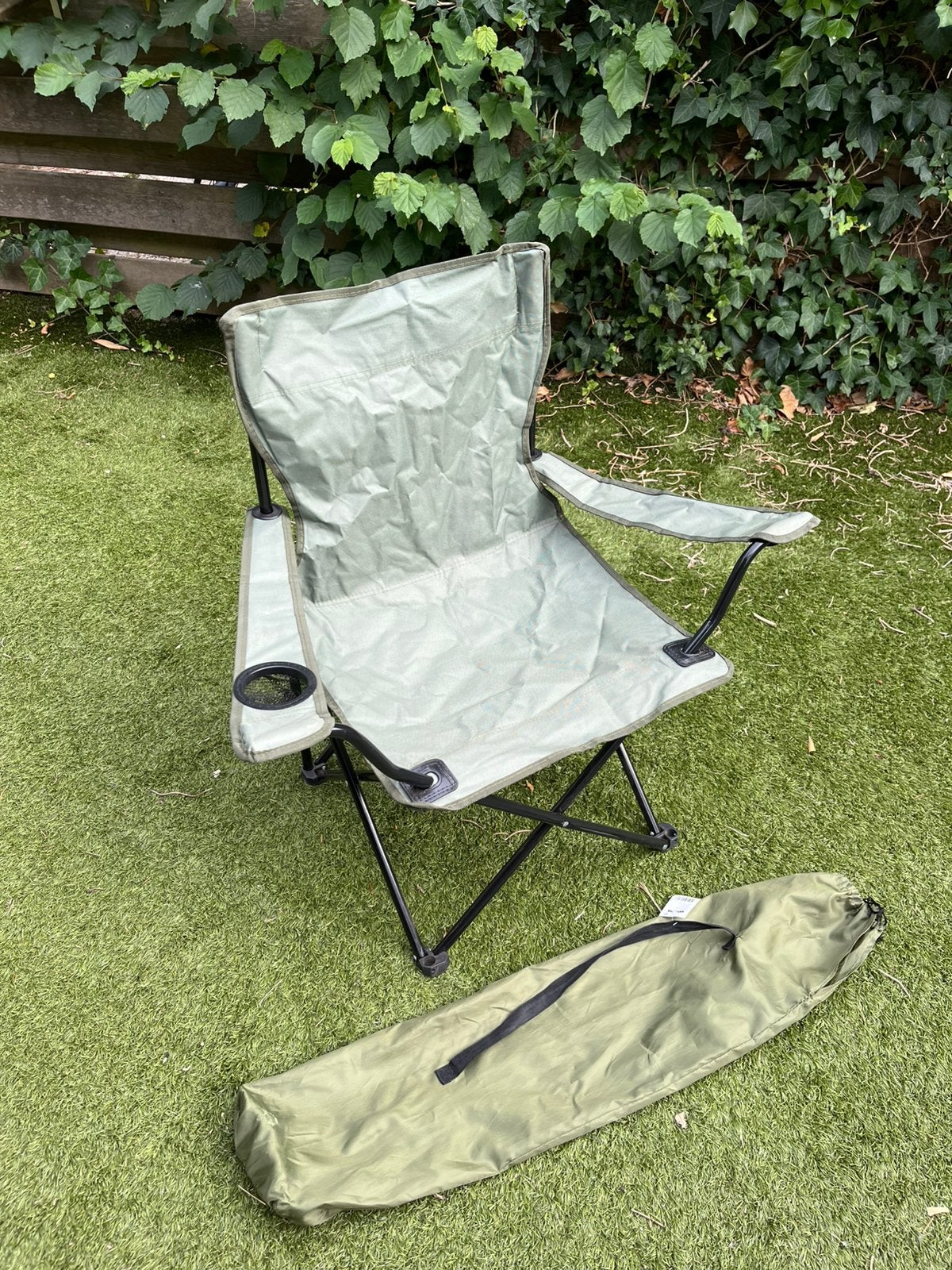 Camping stoel, Ophalen, Zo goed als nieuw, Campingstoel