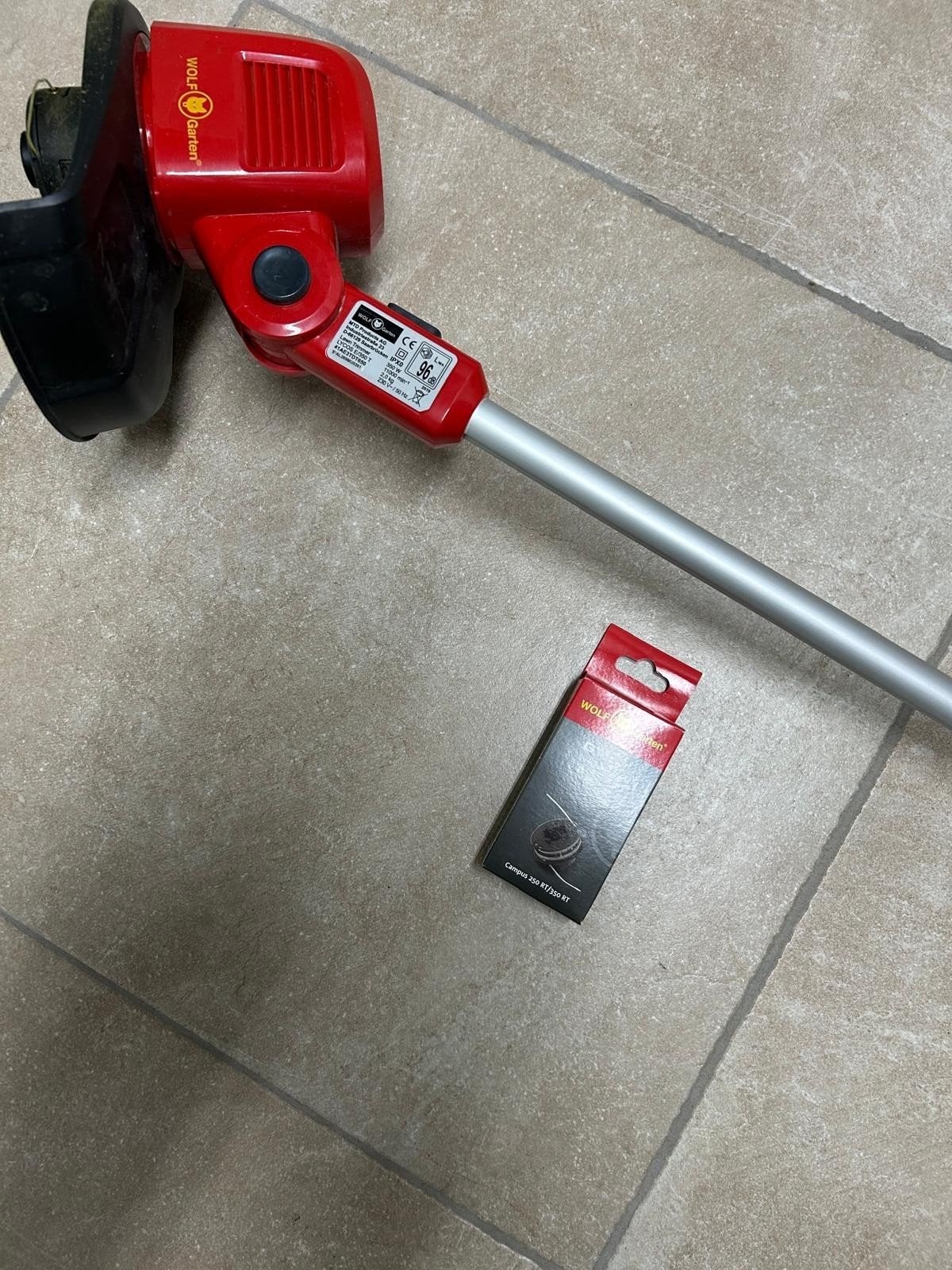Wolf Garten Grastrimmer - Zo goed als nieuw, Ophalen of Verzenden, Zo goed als nieuw, Elektrisch, Wolf Garten