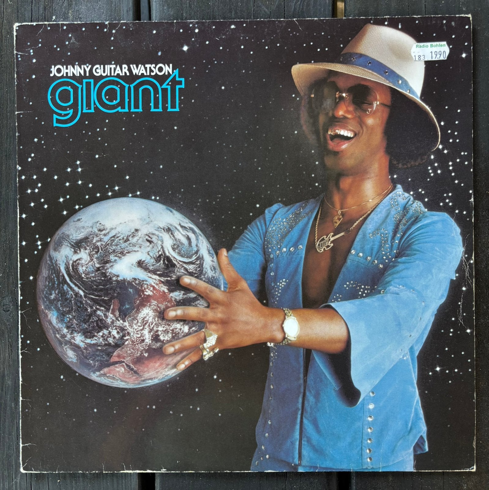 SOUL FUNK LP - JOHNNY GUITAR WATSON - GIANT 1978, LP, Ophalen of Verzenden, Zo goed als nieuw, 12 inch
