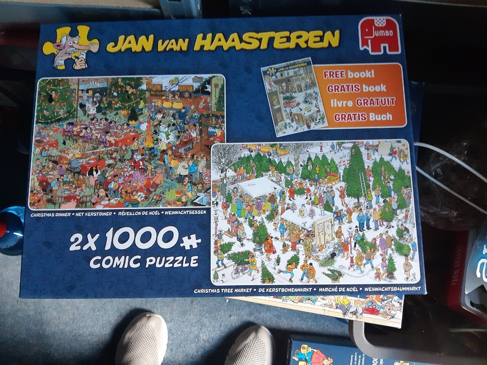 Jan van Haasteren puzzels, Ophalen, 500 t/m 1500 stukjes, Zo goed als nieuw