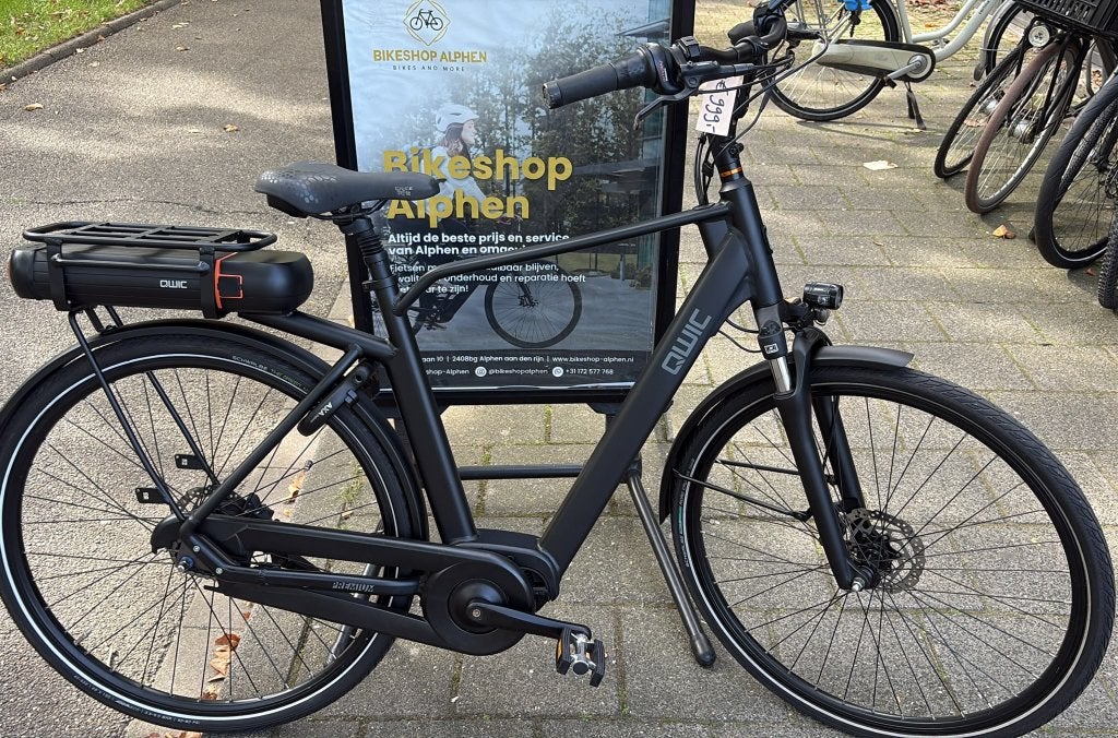 als nieuwe Qwic Premium E-bike herenfiets incl garantie, Versnellingen, Qwic, Zo goed als nieuw, Qwic
