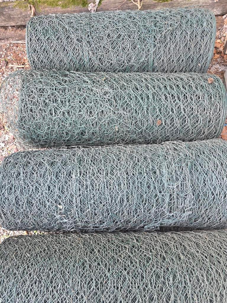 Kippengaas tuingaas zeshoekgaas pvc 100cm hoog 100+ meter, Tuin en Terras, Gaas en Draad, Nieuw, 20 meter of meer, Ophalen