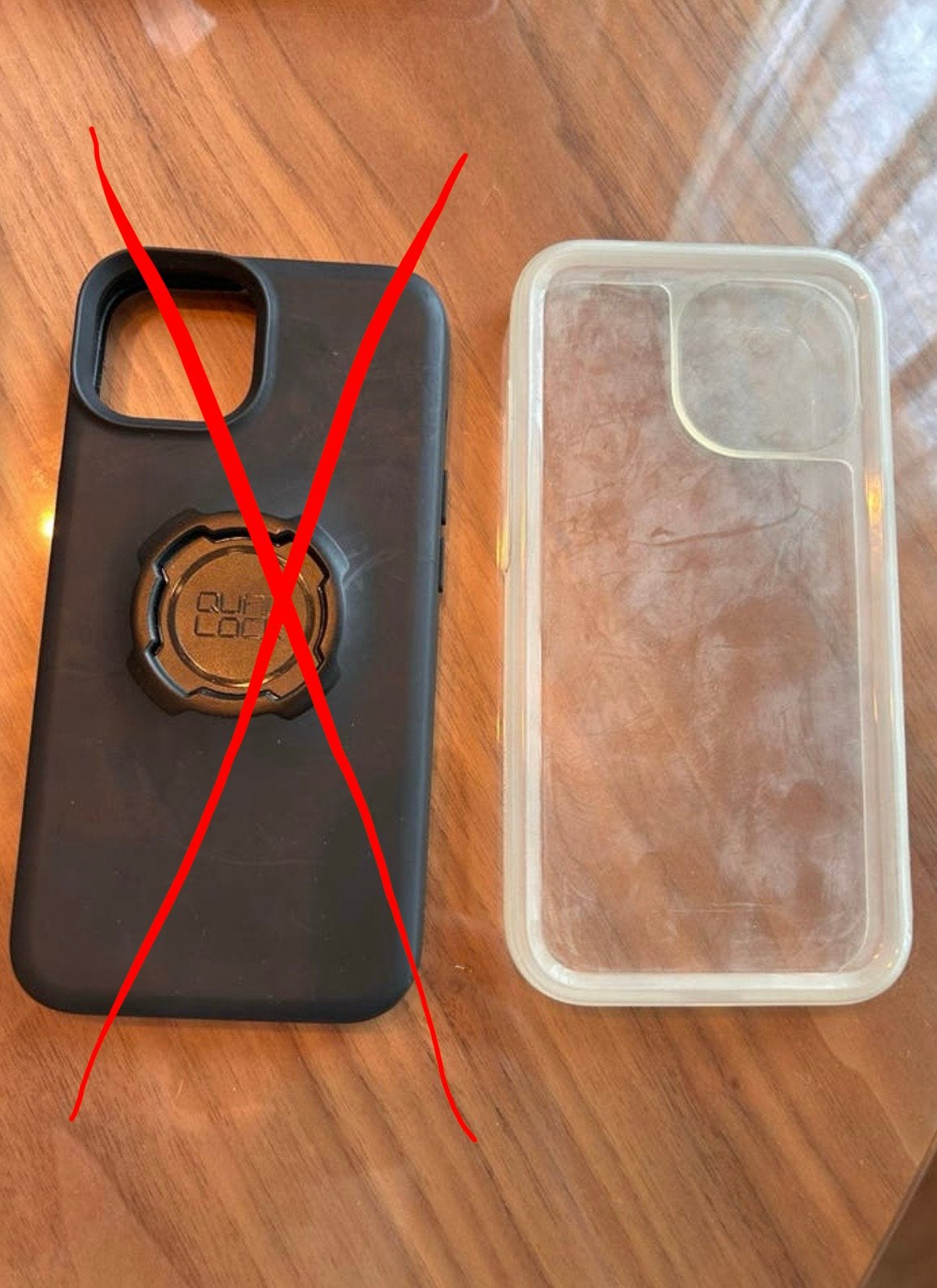 Quad lock poncho for iphone 14, Ophalen of Verzenden, Zo goed als nieuw, IPhone 14