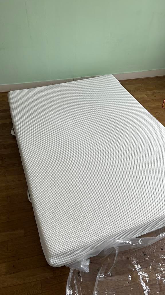 Double Mattress, Caravans en Kamperen, Ophalen, Gebruikt