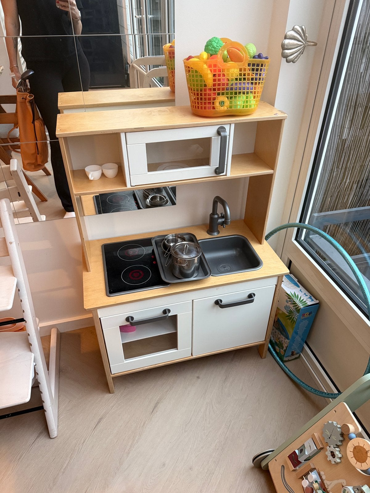 Ikea Dugtik keukentje met assecoires, Ophalen, Gebruikt, Hout, Speelkeuken