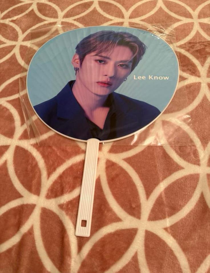 Stray Kids 2nd World Tour Maniac Lee know picket, Ophalen of Verzenden, Zo goed als nieuw, Foto of Kaart