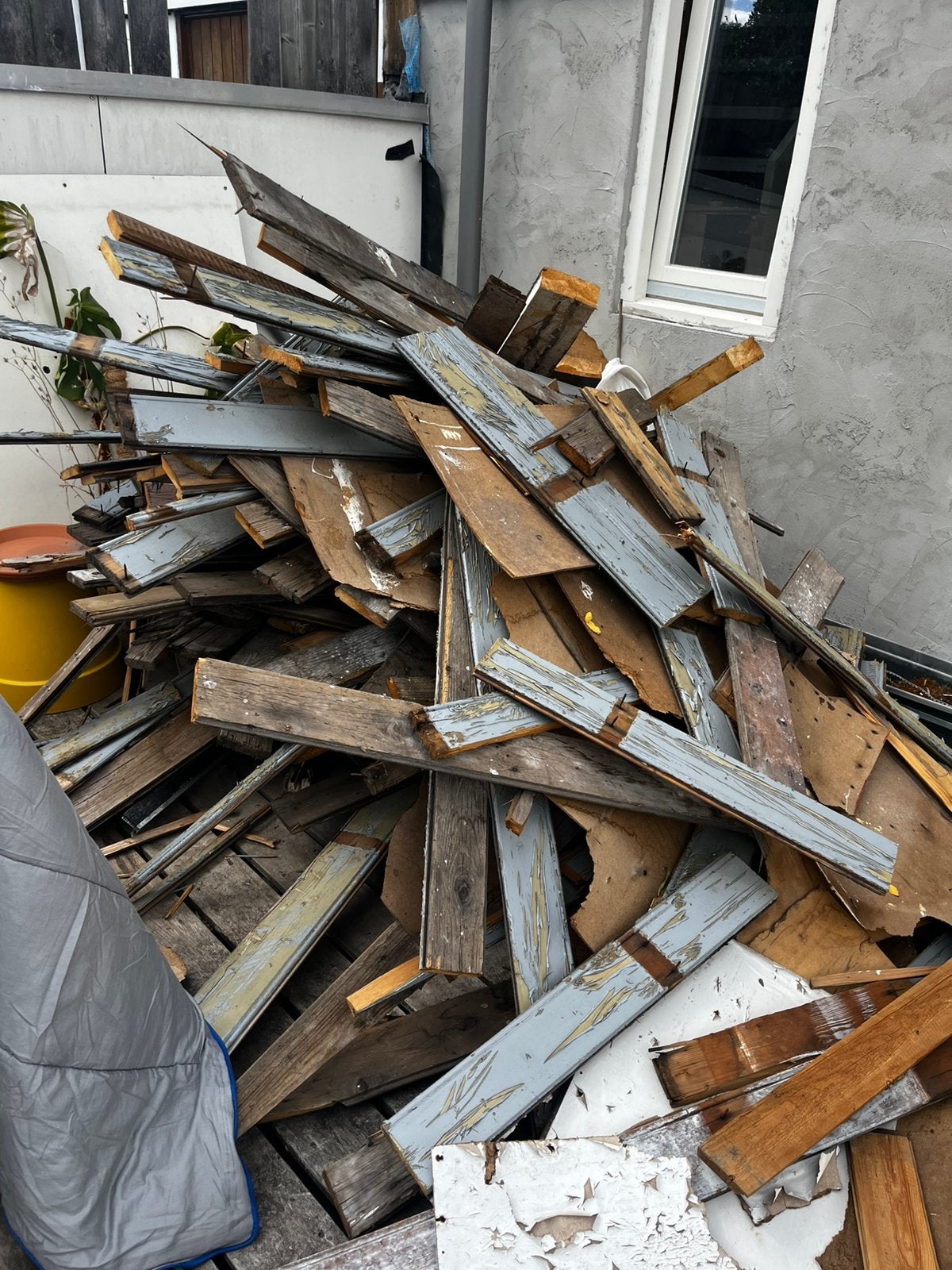 sloophout gratis af te halen, Doe-het-zelf en Verbouw, Ophalen, Gebruikt, 25 tot 50 mm, Plank