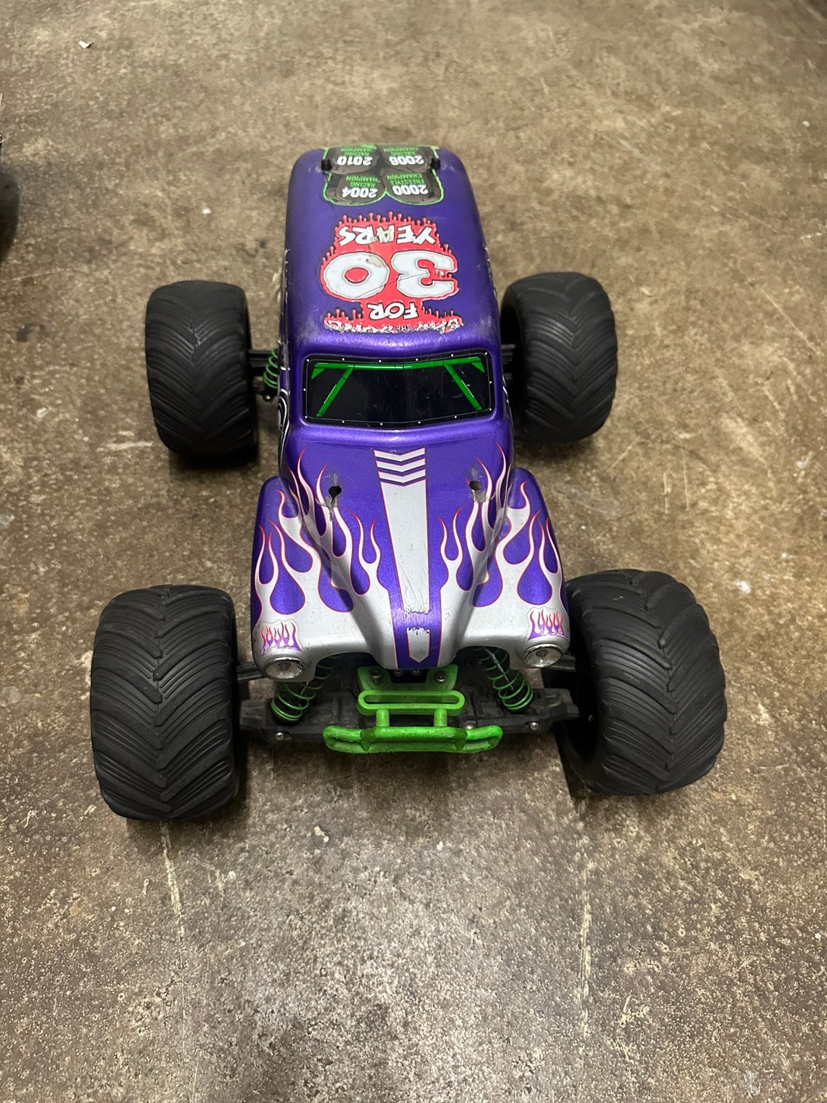 Traxxas grave digger, Elektro, Gebruikt, Auto offroad, Ophalen of Verzenden