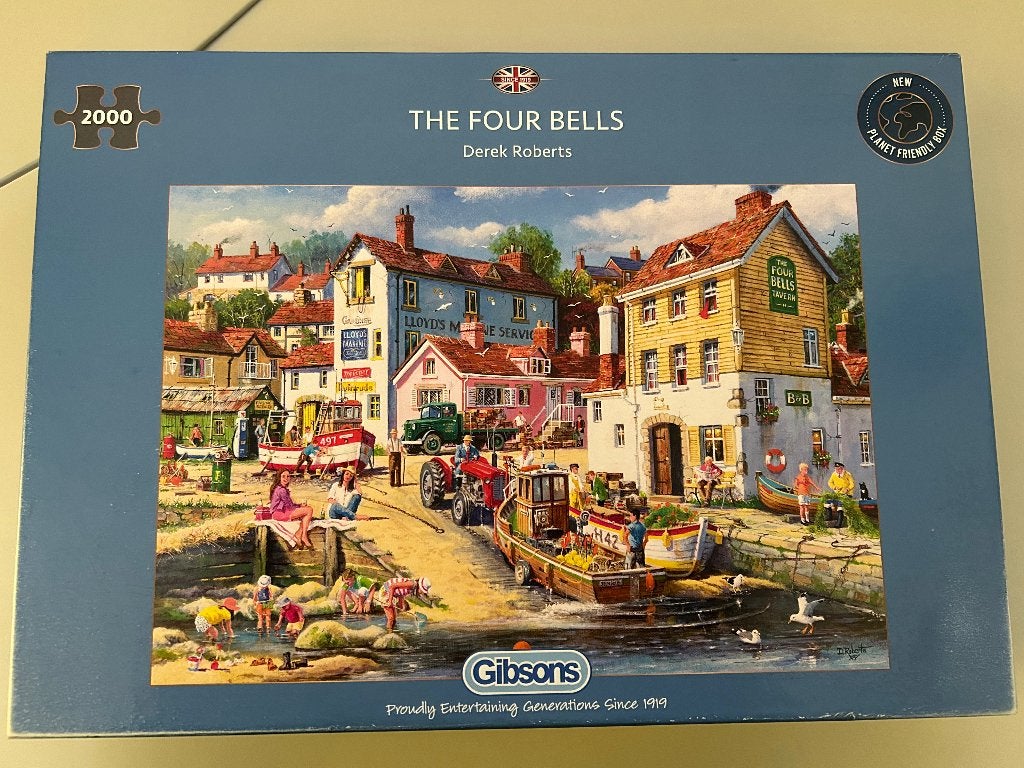 legpuzzel, Verzenden, Meer dan 1500 stukjes, Zo goed als nieuw, Legpuzzel
