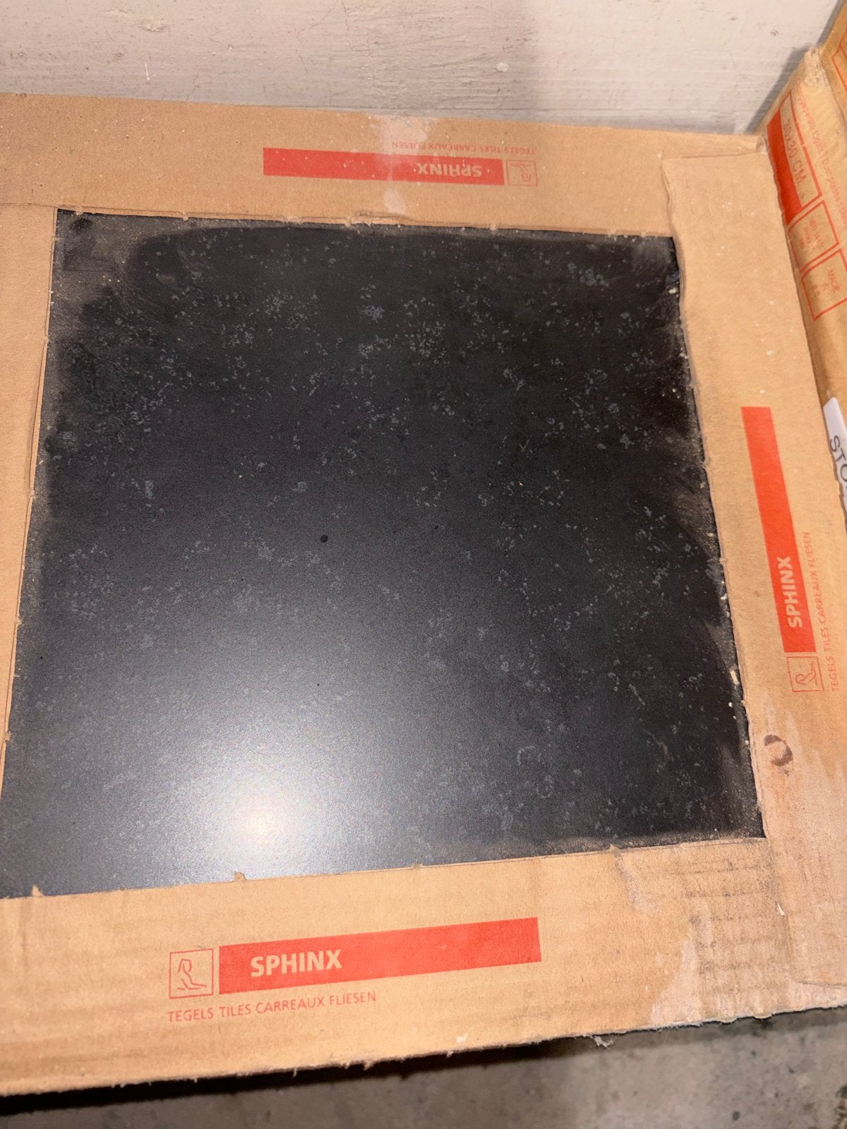Sphinx Stone Black Tegels 30x30 cm, Doe-het-zelf en Verbouw, Ophalen, Keramiek, Nieuw, 5 tot 10 m²
