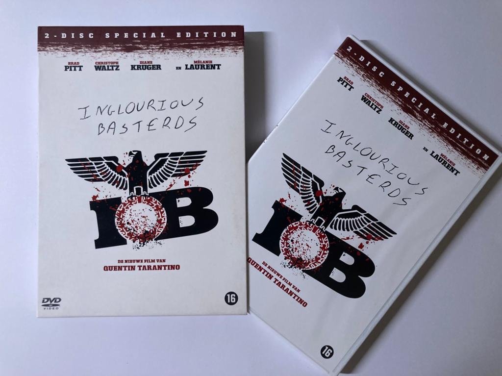 Inglourious Basterds, 2009 / 2x DVD / Special Edition, Vanaf 16 jaar, Ophalen of Verzenden, Zo goed als nieuw, Maffia en Misdaad