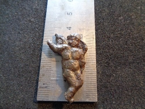 18eeuwse loden bescherm Engel, Ophalen of Verzenden