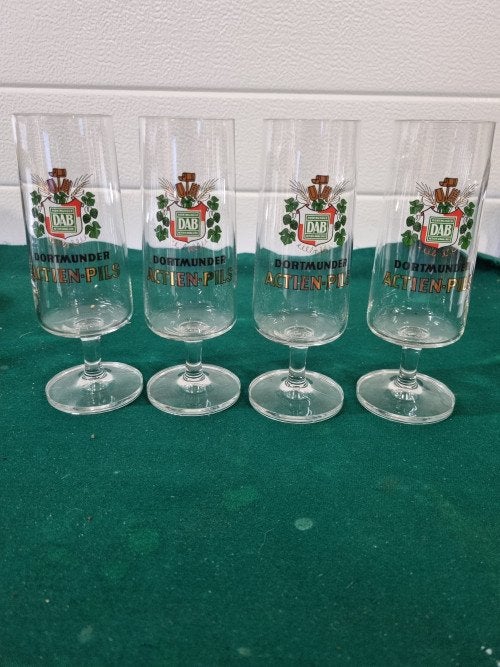 Kultiges glas bierglas tulp dab actien pils, Ophalen of Verzenden, 'T Olde Gre-j, Info@toldegrej.nl, Endepoelstraat 20f Didam