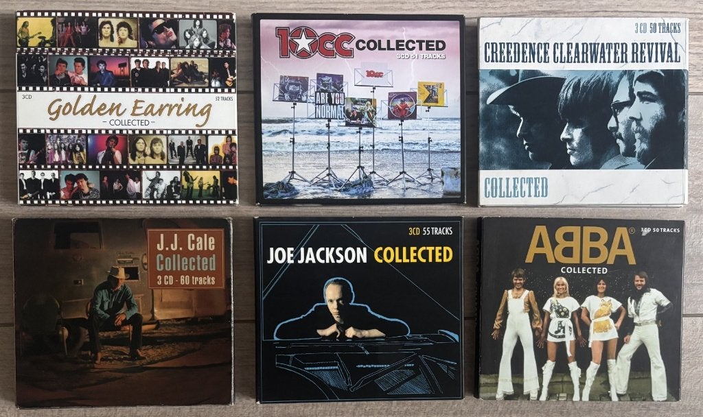 Collected CD boxen, ABBA, CCR, JJ Cale, Golden Earring, 10CC, Ophalen of Verzenden, Gebruikt, Poprock, Boxset