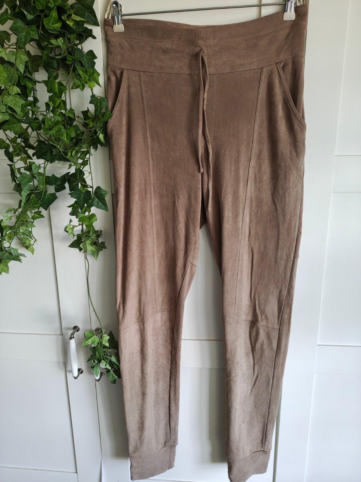 suedine broek legging l xl g maxx, Beige, Maat 42/44 (L), Ophalen of Verzenden, Lang