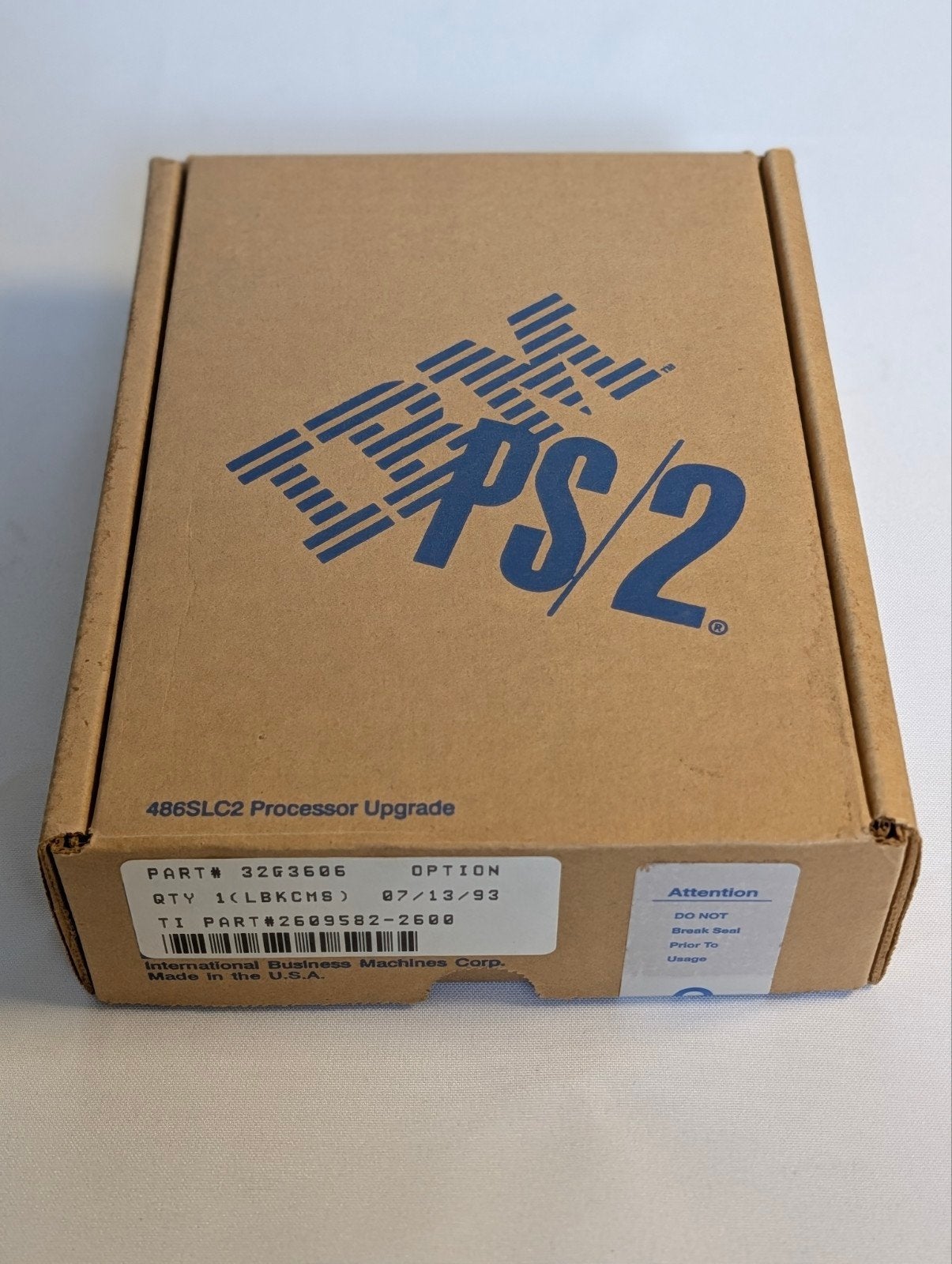 IBM PS/2 486SLC2 Processor Upgrade 32G3606 – Compleet, Computers en Software, Vintage Computers, ., Ophalen of Verzenden, ., IBM