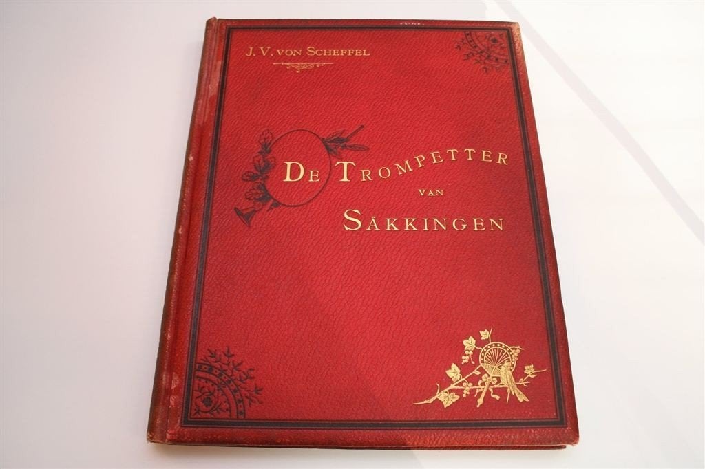 Antiek Prachtboek [1891] — Trompetter van Säkkingen, Ophalen of Verzenden