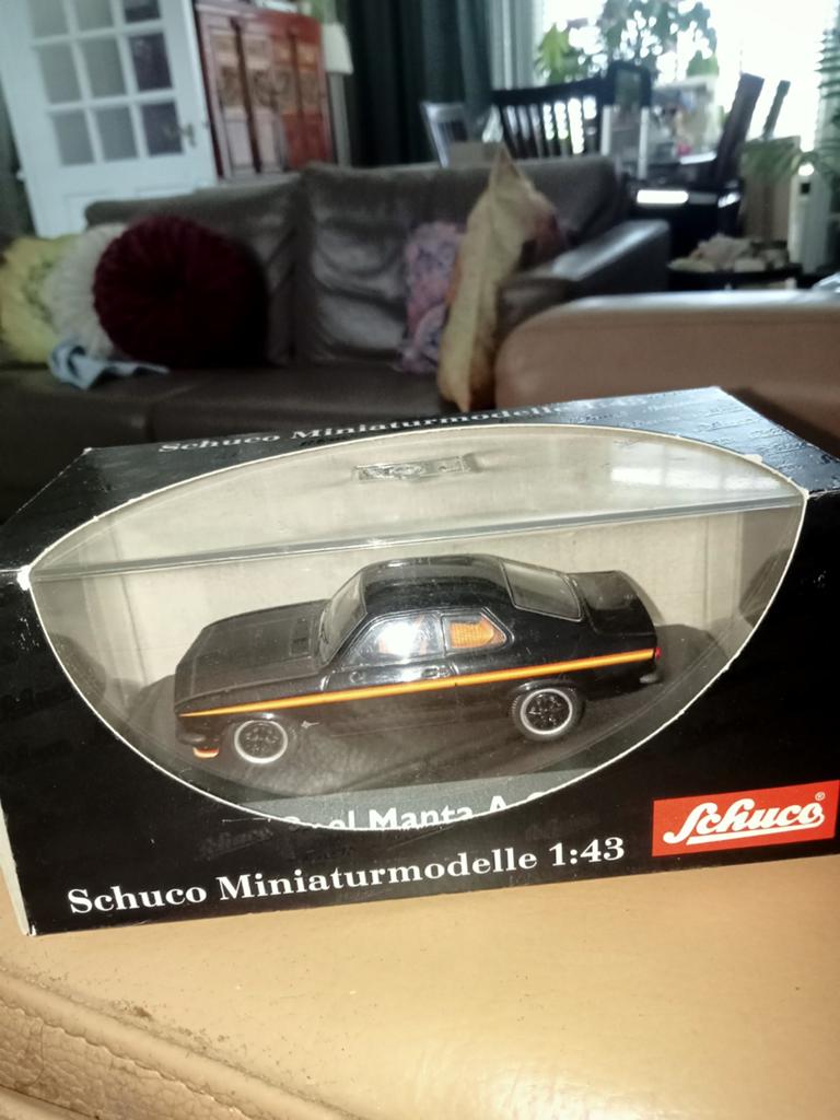 T.k Opel manta, Hobby en Vrije tijd, Modelauto's | 1:43, Ophalen of Verzenden, Auto