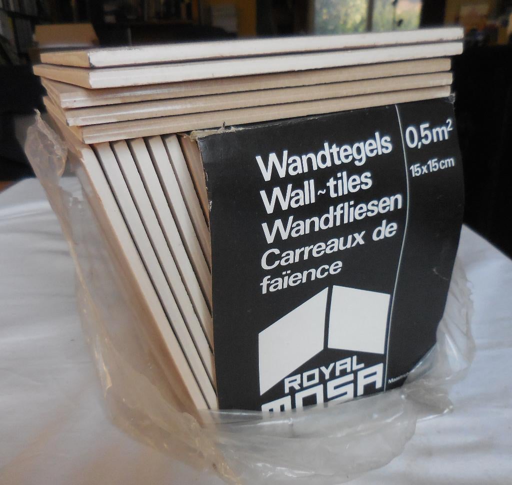 Royal Mosa Wandtegels 15 x 15 cm (28x), Ophalen, Nieuw, Minder dan 20 cm, Minder dan 20 cm