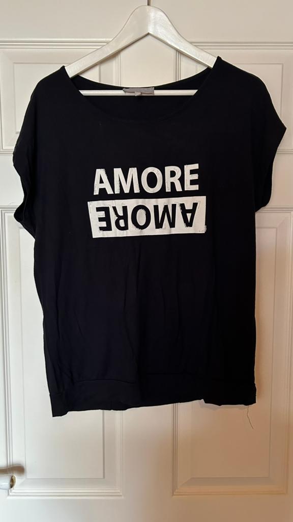 Elvira zwart shirt maat L, Kleding | Dames, Zwart, Maat 42/44 (L), Ophalen of Verzenden, Zo goed als nieuw