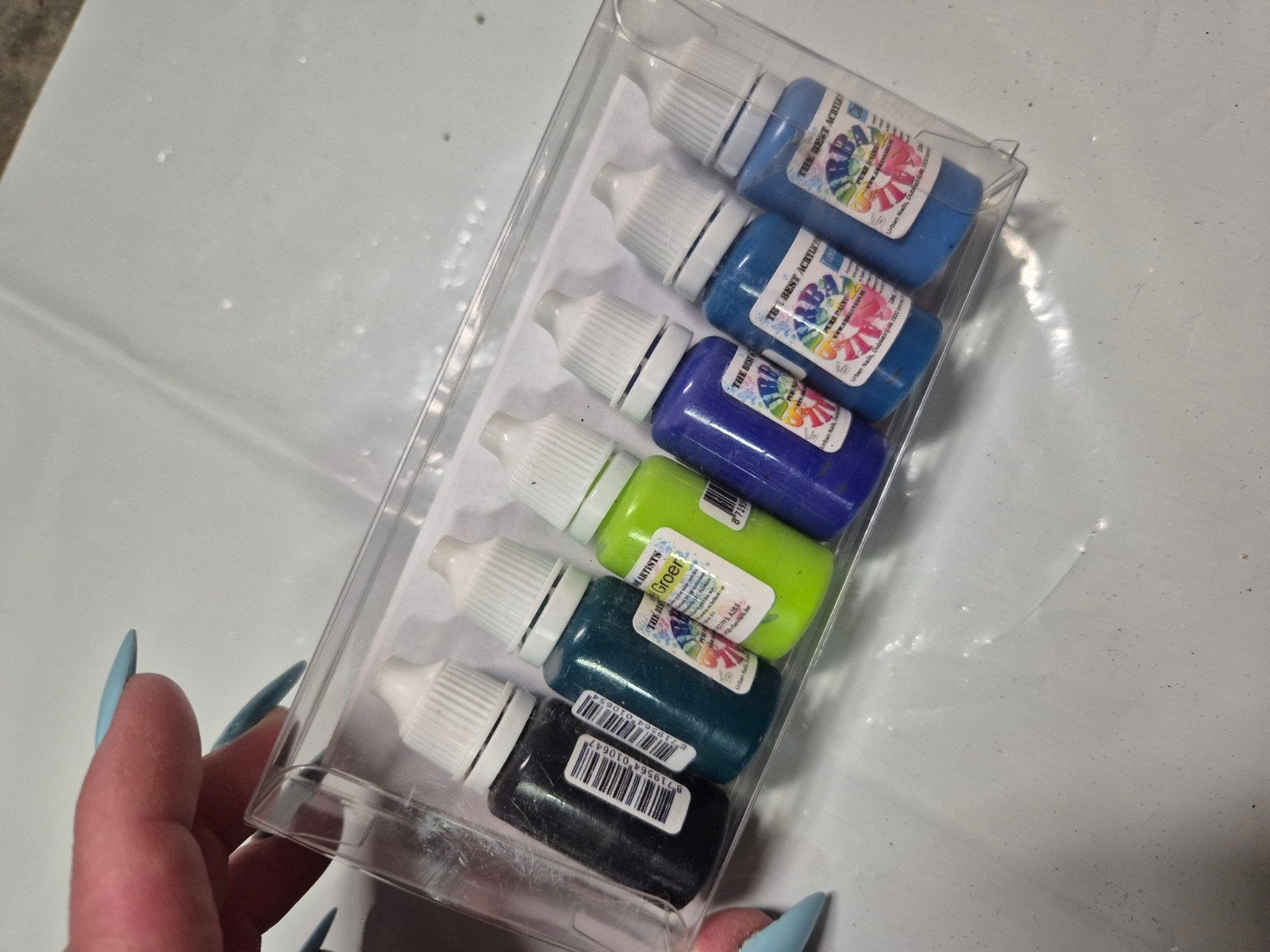 nieuw urban nails pure paint ocean collectie, Overige kleuren, Nieuw, Ophalen of Verzenden, Handen en Nagels