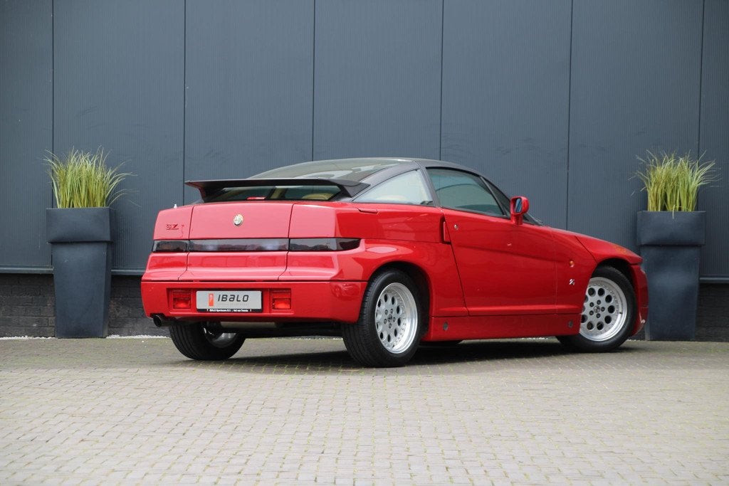 Alfa Romeo SZ Coupé | Il Mostro | BTW auto |, Voorwielaandrijving, Beige, 4 stoelen, Leder