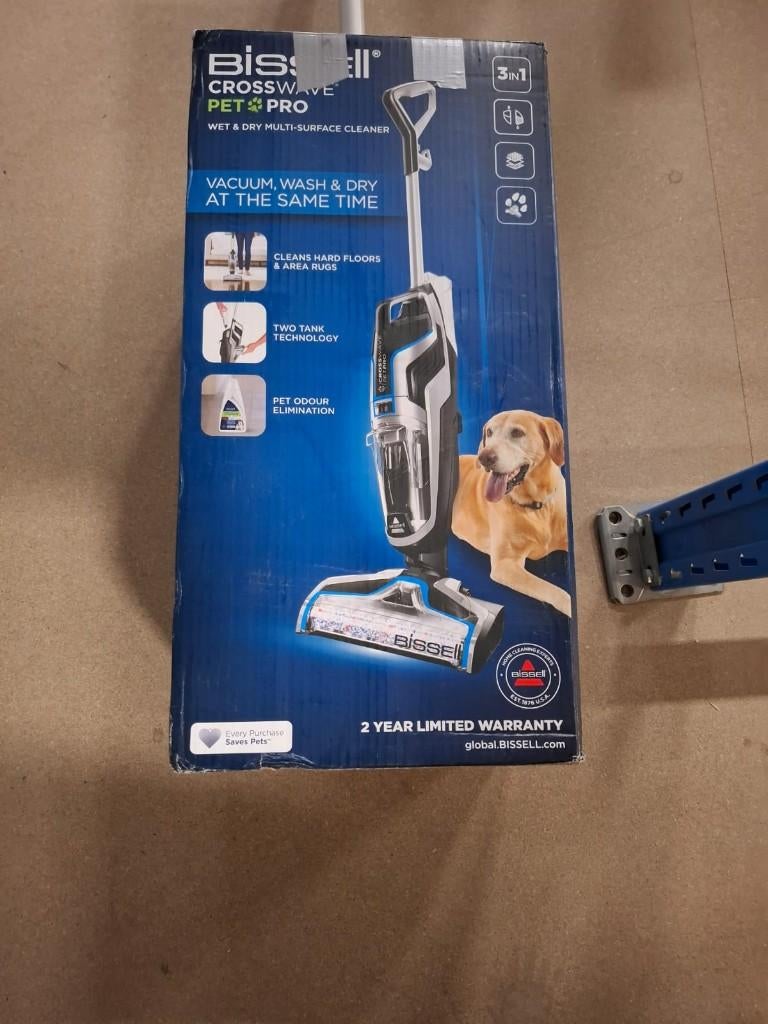BISSELL CrossWave Pet Pro stofzuiger + dweilfunctie DLS18879, Willem Fenengastraat 14, 1096BN Amsterdam, Klantenservice@bissell.com
