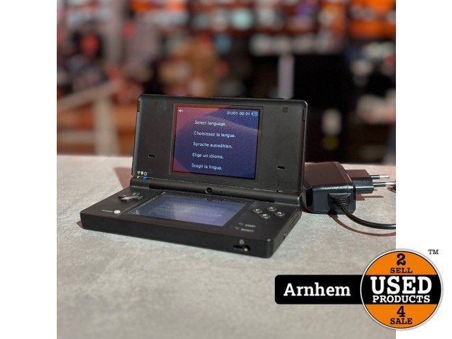 Nintendo DSi zwart inclusief oplader, Nintendo, Zo goed als nieuw, Support@nintendo.com, 11-1 Hokotate-cho, Kamitoba, Minami-ku
Kyoto 601-8501
Japan
