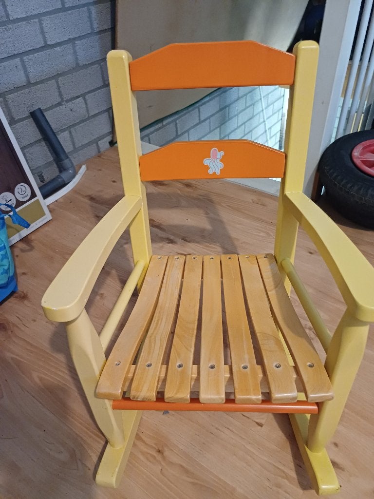 Kinder schommelstoel, Ophalen, Gebruikt