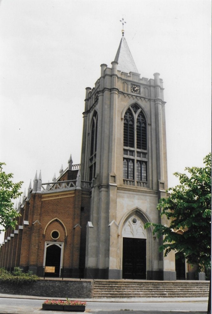 Kk93 Foto Oudekerk Ned Herv Kerk, Verzenden, 1980 tot heden, Zo goed als nieuw, Overige onderwerpen
