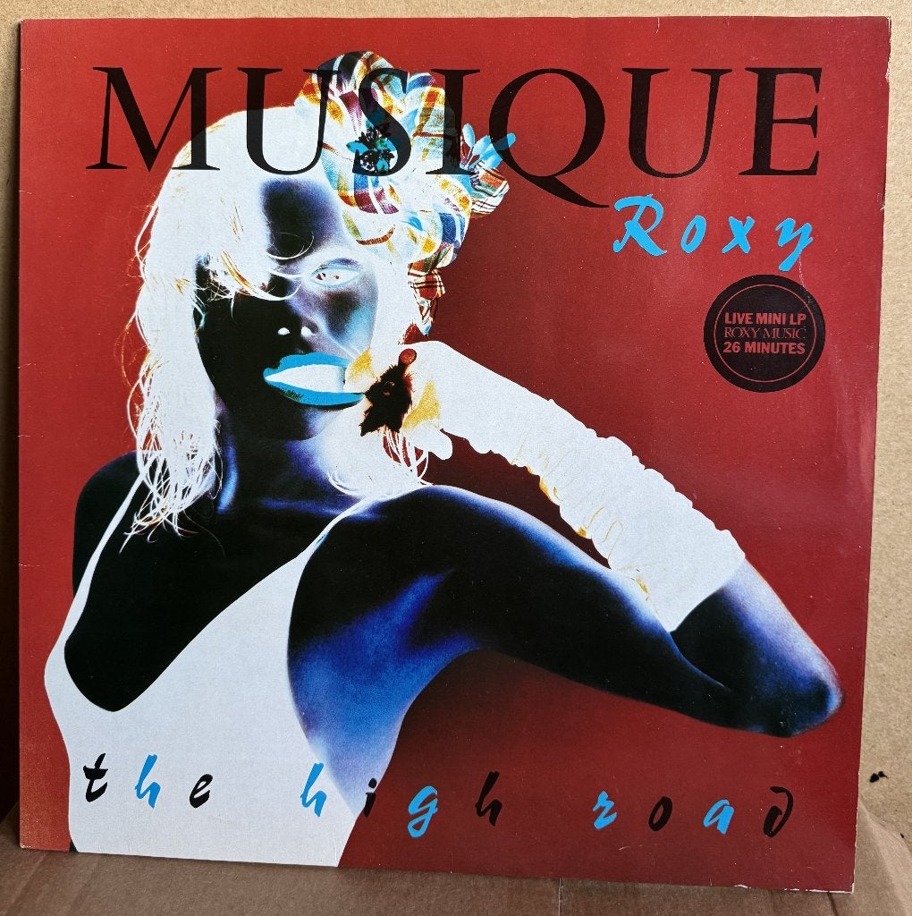 LP - Roxy Music - The High Road (Live mini LP), Beschermende buitenhoes, Ophalen of Verzenden, Zo goed als nieuw, Classic Rock