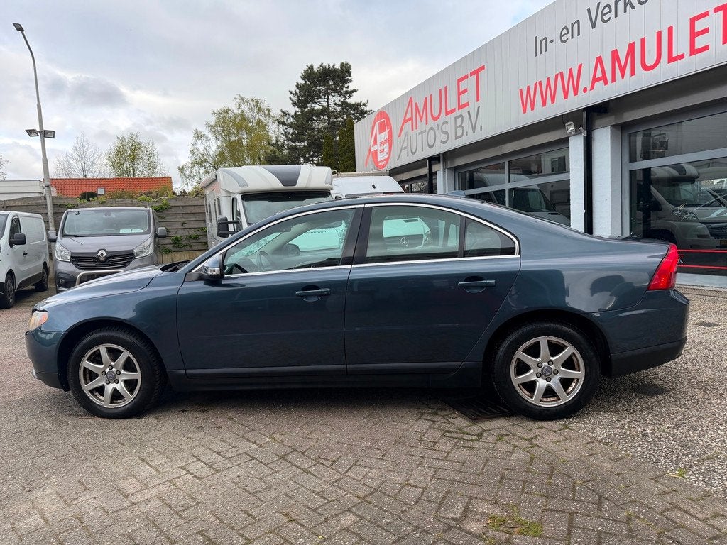 Volvo S80 2.5T,147kw/200pk,Kinetic, 2007: 2595,-, Voorwielaandrijving, Blauw, 2521 cc, Bedrijf