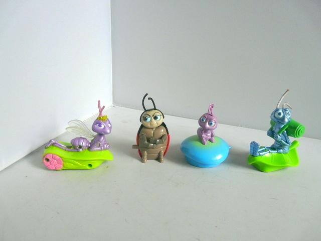 McDonalds 1999 # Luizenleven (4x), Ophalen of Verzenden, Overige figuren, Zo goed als nieuw, Beeldje of Figuurtje