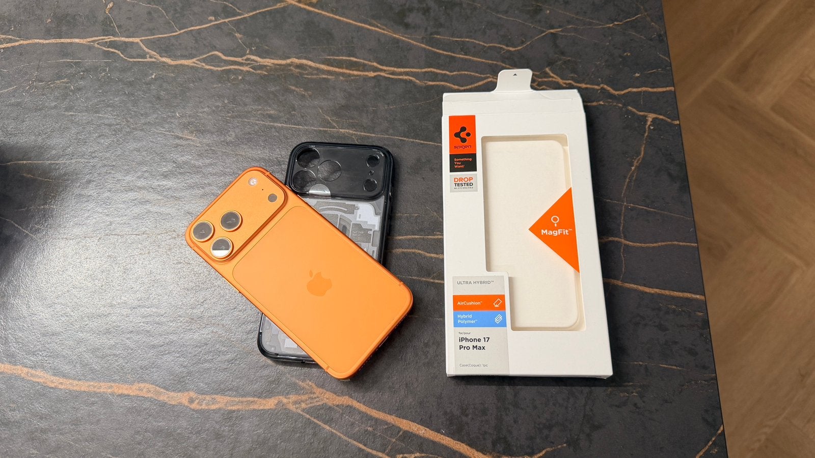 Apple iPhone 17 Pro Max 256 GB Cosmic Orange, Telecommunicatie, Ophalen of Verzenden, Nieuw, Overige typen, Apple