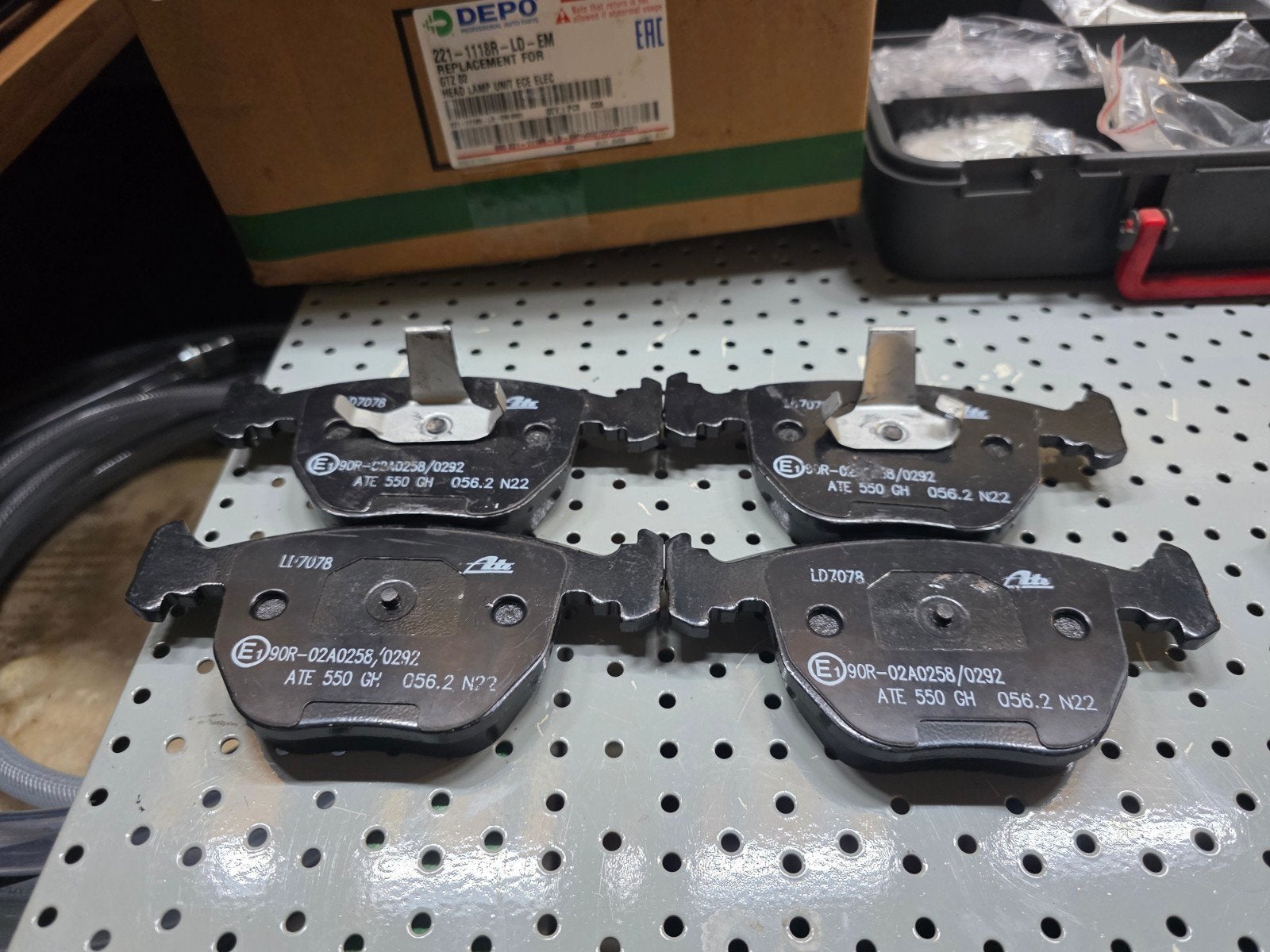 ATE Remblokken Set - Nieuw bmw e39 540i, Ophalen of Verzenden, Nieuw, BMW