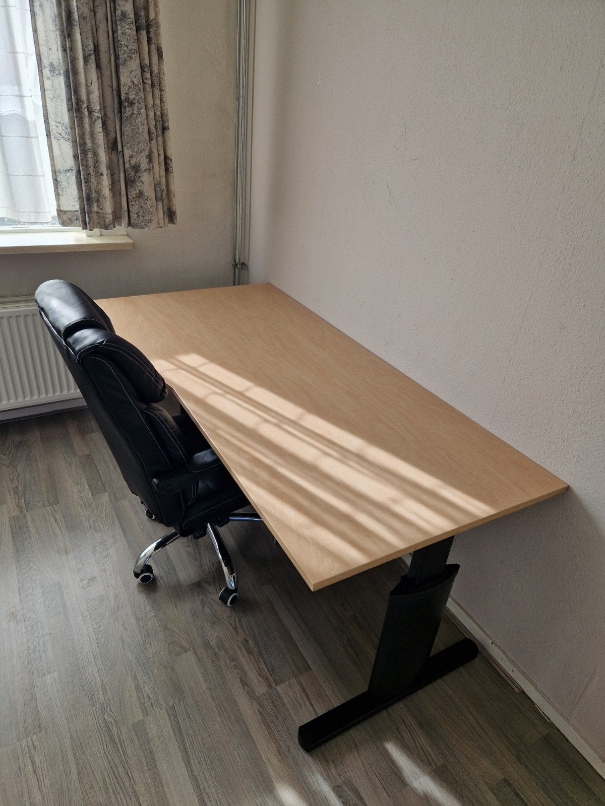 Bureau met bureaustoel, Ophalen, Gebruikt, 180 cm, Computerbureau