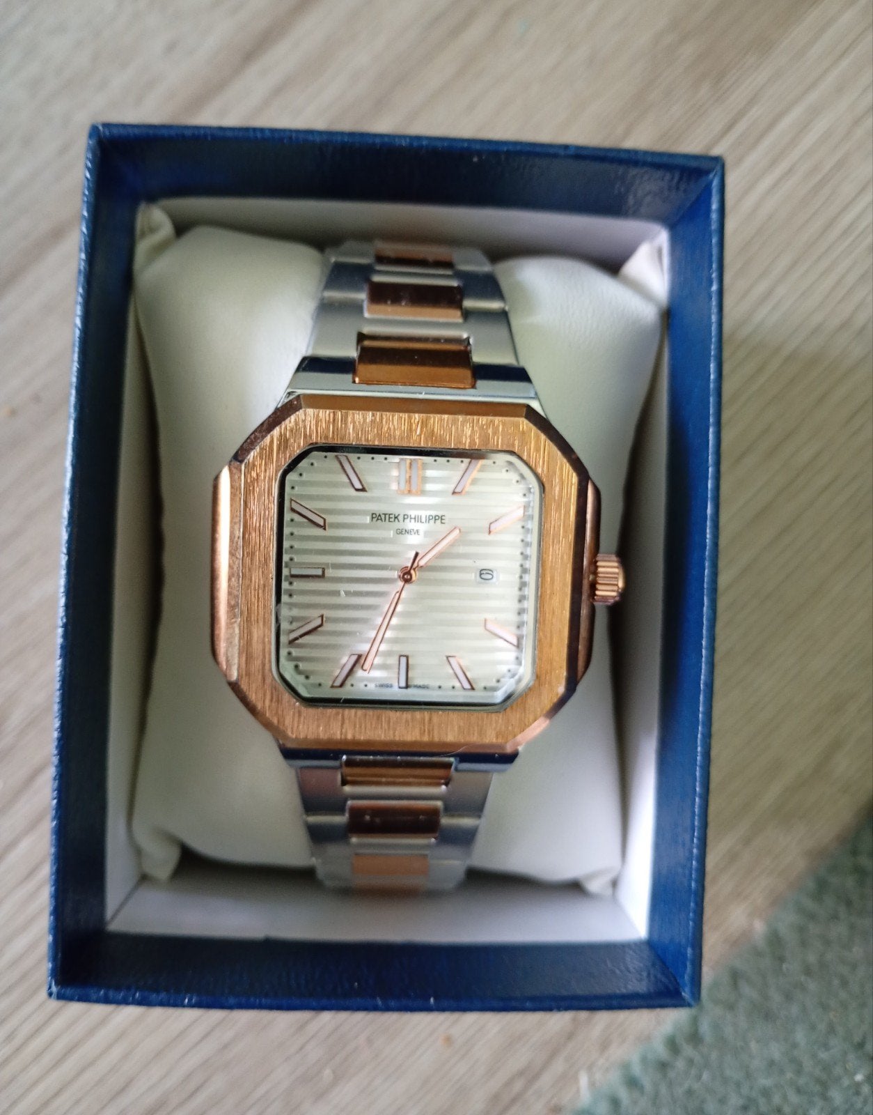 Patek Philippe Cubitus Bicolor Horloge - Nieuw in doos, Ophalen of Verzenden