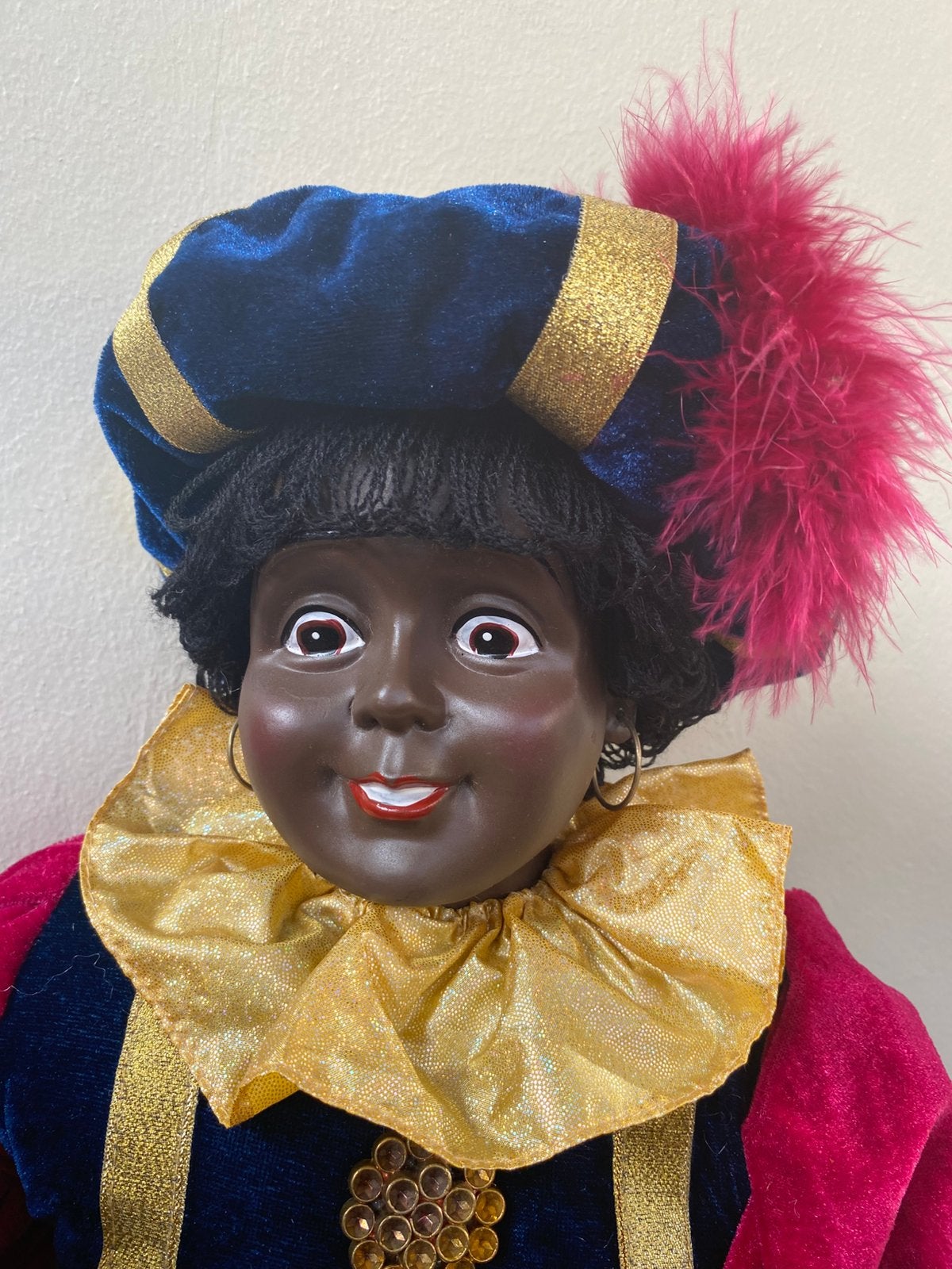 Nostalgische Piet-pop V&D - 75 cm!, Ophalen of Verzenden, Zo goed als nieuw