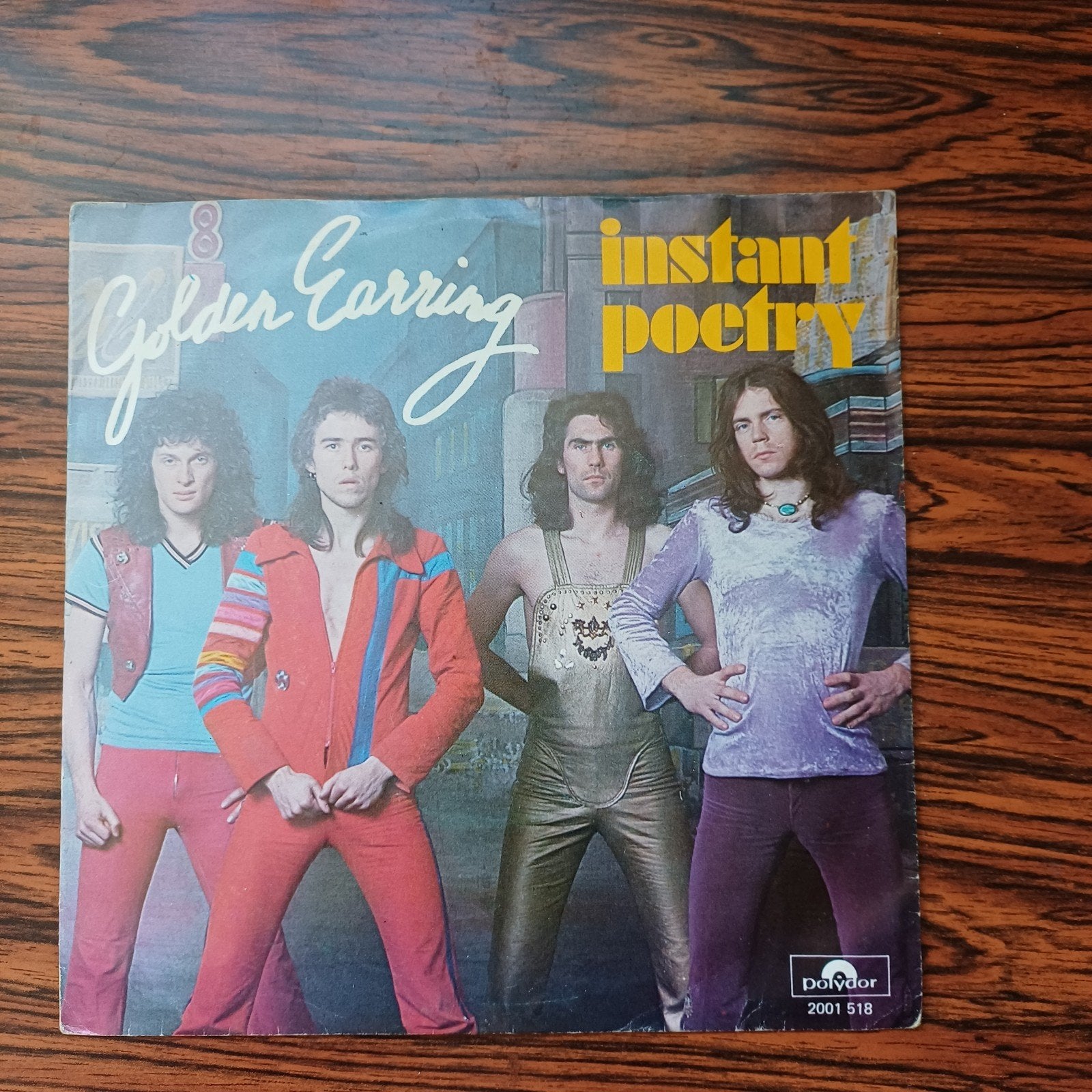 Golden Earring - Instant Poetry (Polydor 2001 518), Cd's en Dvd's, Gebruikt, Originele persing, 7 inch, Ophalen of Verzenden