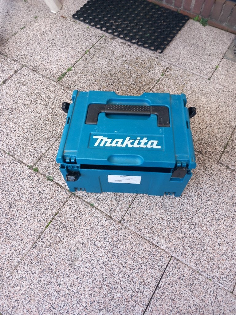 Makita opberg box bedoelt voor snoerloze plaatschaar, Ophalen of Verzenden, Gebruikt