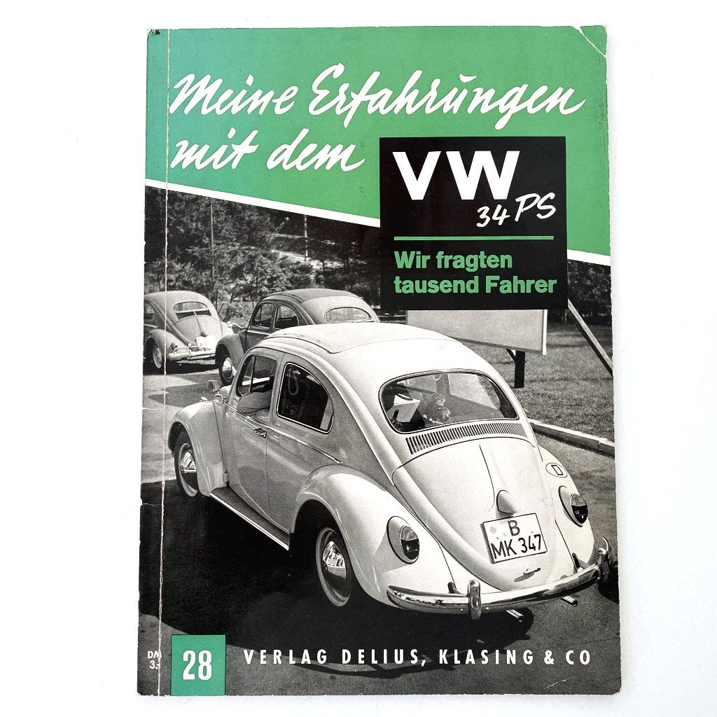 Meine Erfahrüngen mit dem VW 34ps  (Volkswagen Kever), Verzenden, Gelezen, Volkswagen