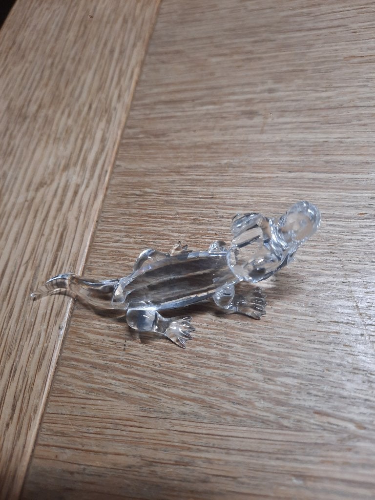 Swarovski. Krokodil, Ophalen of Verzenden, Zo goed als nieuw, Figuurtje
