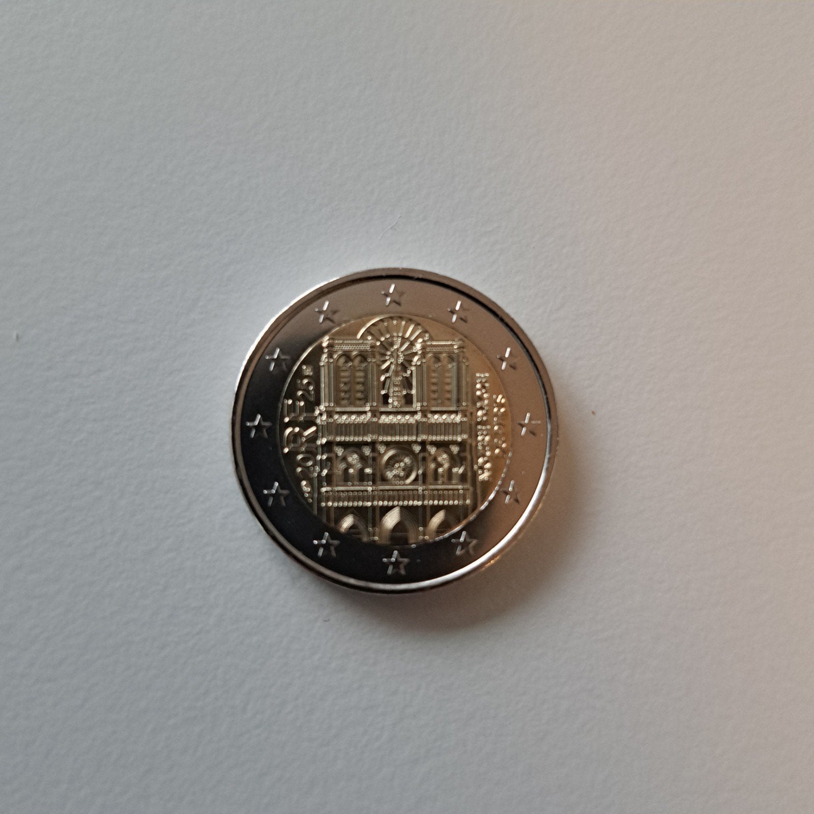 2 Euro Frankrijk 2025 - Notre Dame Heropening UNC, Ophalen of Verzenden, Frankrijk, 2 euro, Losse munt