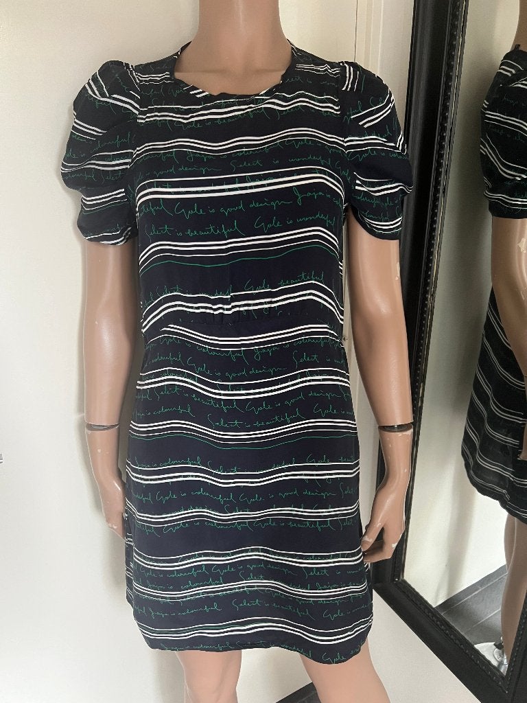 MAJE  mooie jurk  MAAT 38 (2) NIEUW MET LABEL, Kleding | Dames, Maat 38/40 (M), Blauw, Nieuw, Ophalen of Verzenden