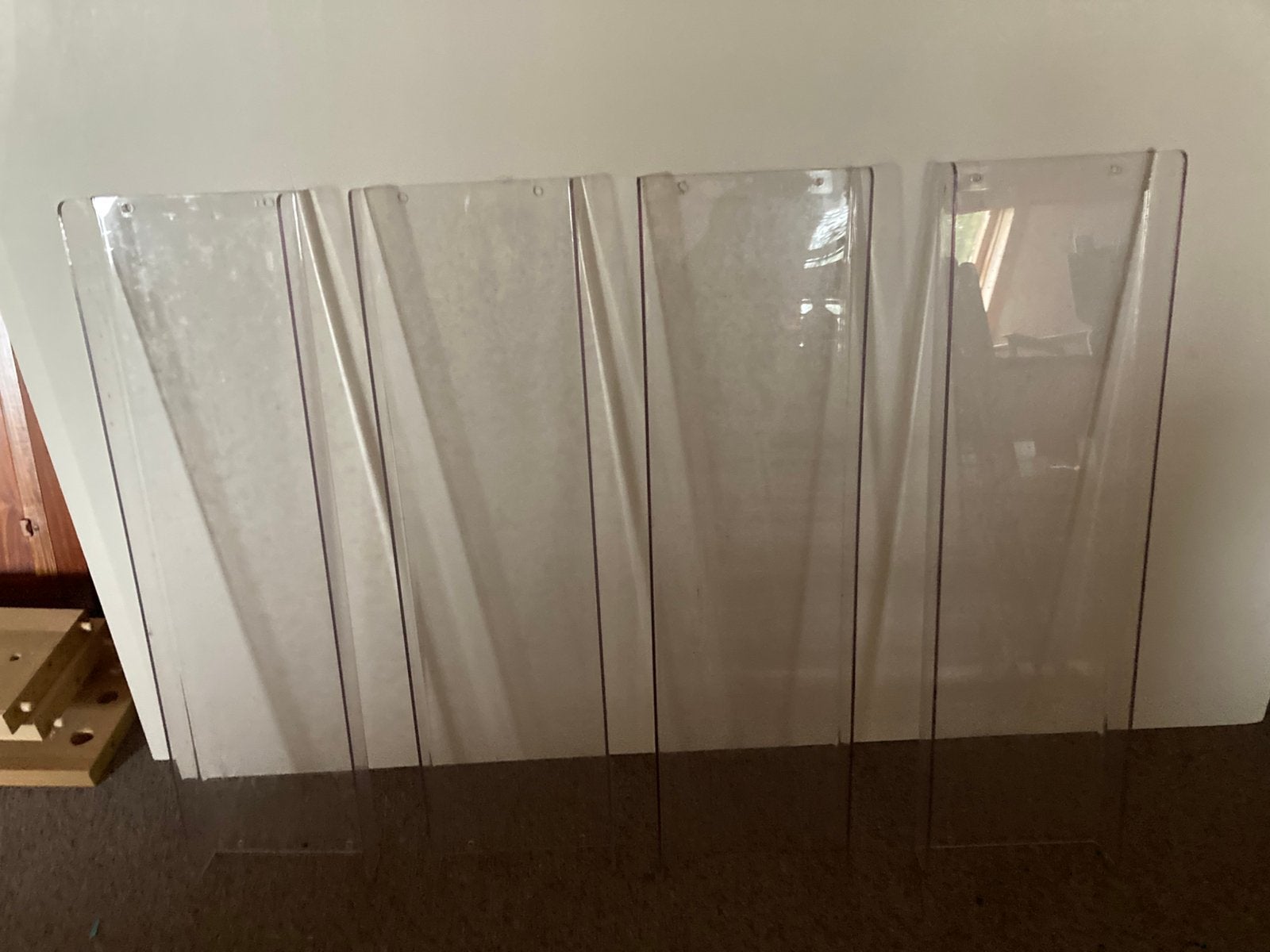 Plexiglas afdekplaten, Ophalen of Verzenden, Zo goed als nieuw